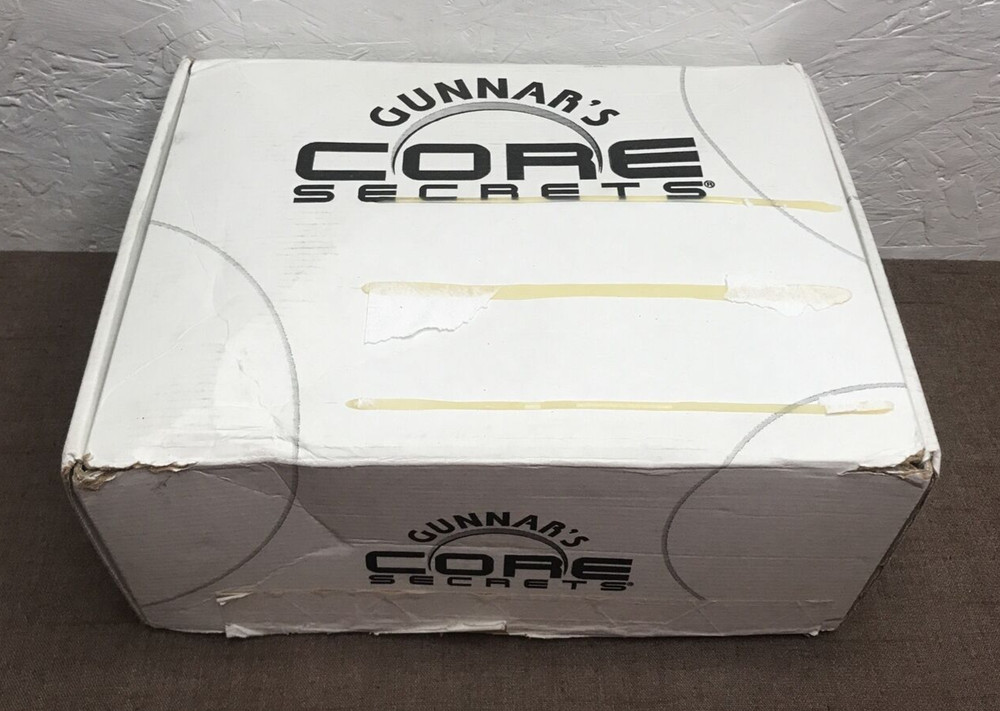 New Incomplete Gunnar's Core Secrets Professional Grade Core Stability Ball