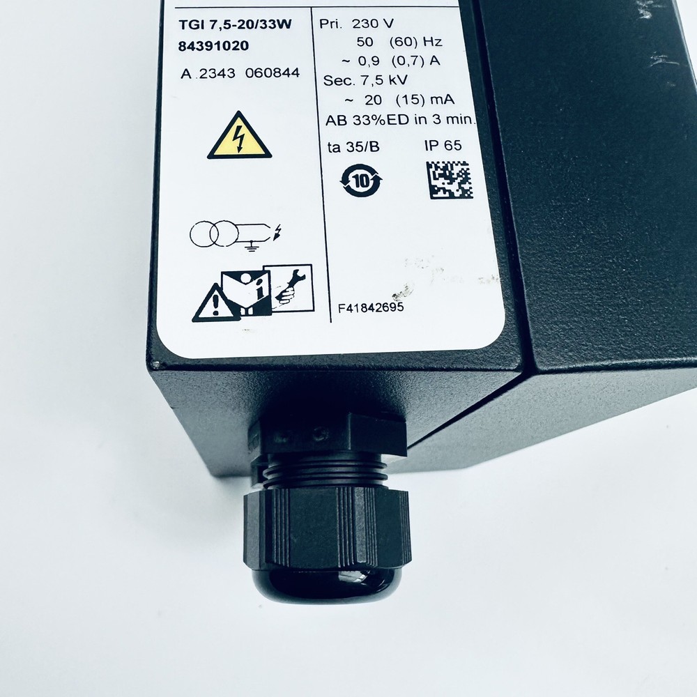 IGNITION TRANSFORMER TGI7.5-20/33W, 84391020