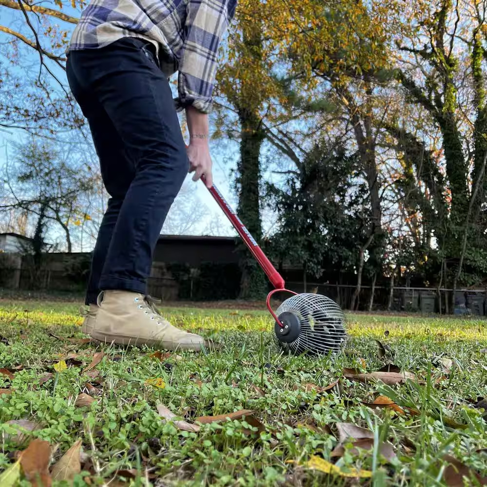 48 In. Weasel Medium Nut Gatherer with Smooth Rolling Cage