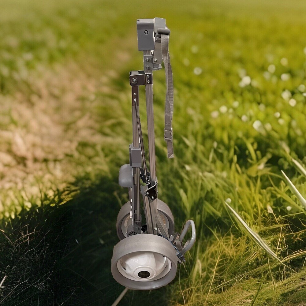 Collapsing Gold Eagle Push Cart - Adjustable Handle - Beautiful Condition