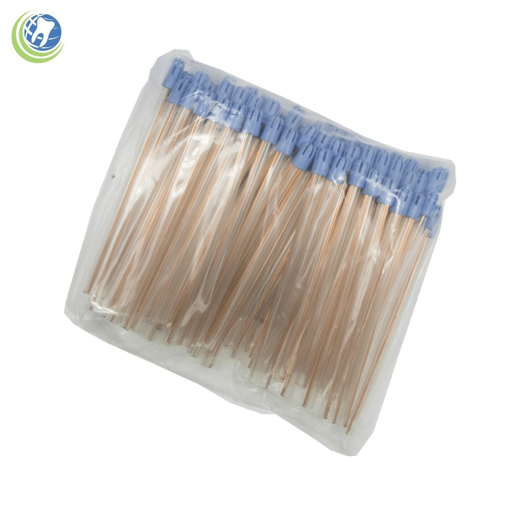 Dental Disposable Saliva Suction Ejectors Clear Blue Tip Bendable 6" 100 pc