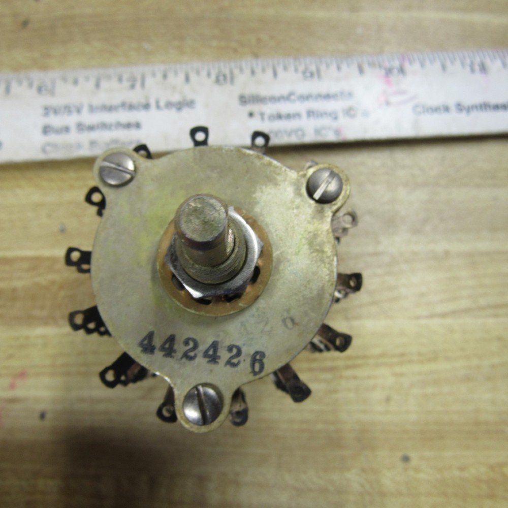 SWITCH 6 POLE 14 THROW Rotary Switch JBT Instruments MS-14-6