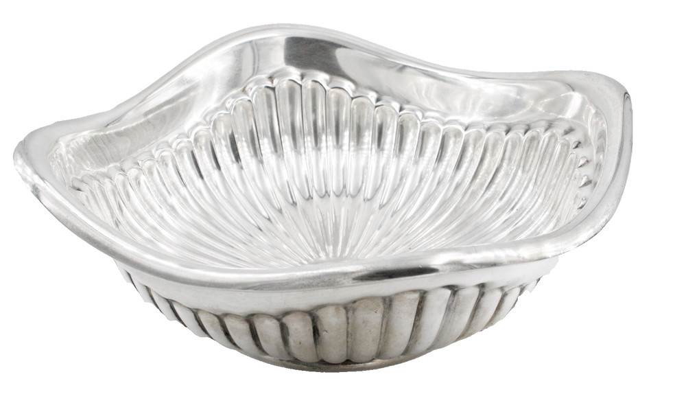 Antique Gorham Sterling Silver Fruit Bowl Pattern 2690 Round Square 8 Inch