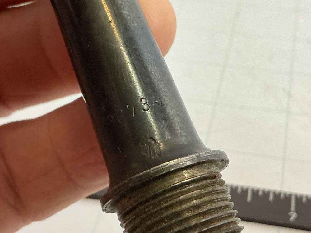 Original Luger  Barrel German Proof Mark Eagle? 4 3/4”