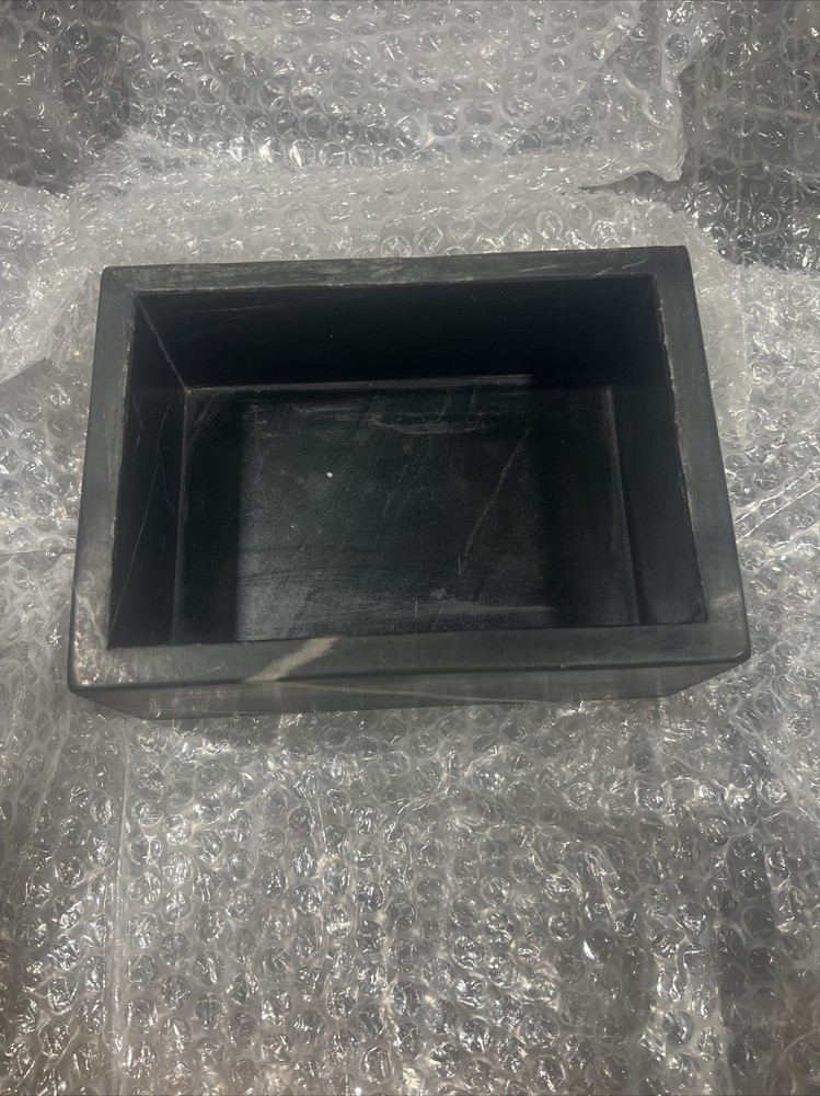 GAURI KOHLI Black Marble Box - Small
