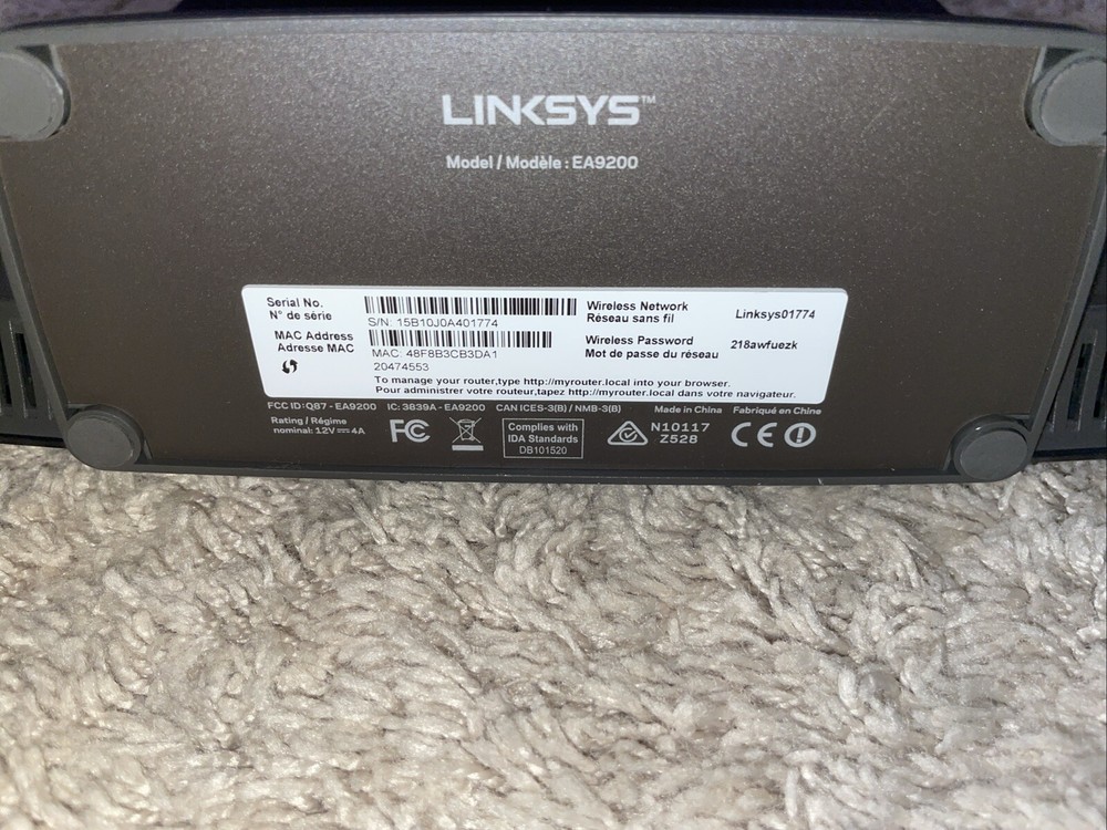 Linksys EA9200 Router