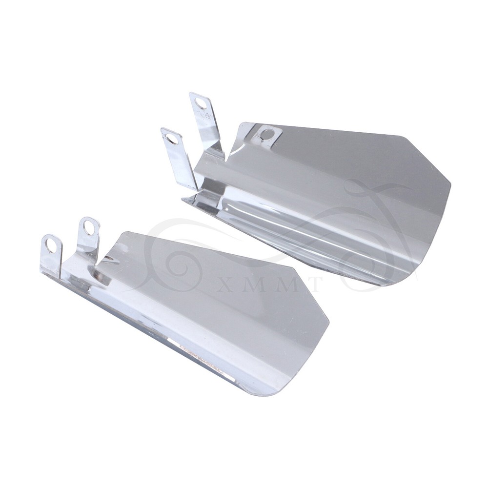 Chrome Handle Bar Hand Guards Wind Protector Fit For Harley Touring Road King
