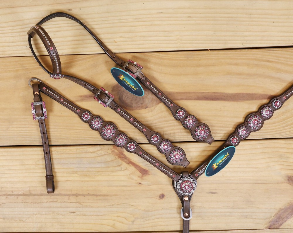 Headstall & Breast Collar Tack Set for Horse