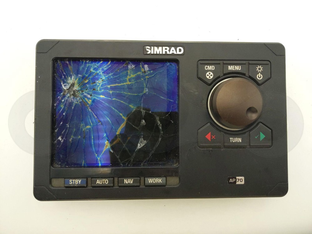 SIMRAD AP70 AUTOPILOT CONTROL UNIT SWITCH PANEL HEAD UNIT BOAT CONTROLLER MODULE