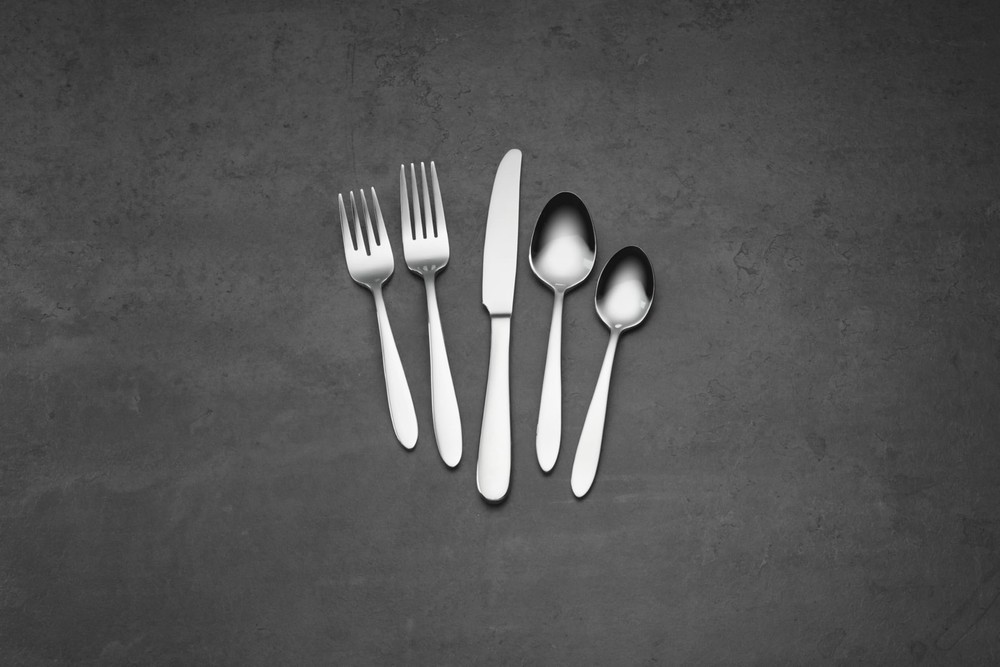 Mooncrest 20-Piece Flatware Set, Service for 4, Silver