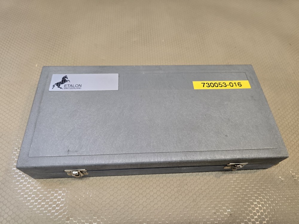 ETALON DIAL INDICATING MICROMETER 1-2" WITH CASE .0001" *GREAT CONDITION*