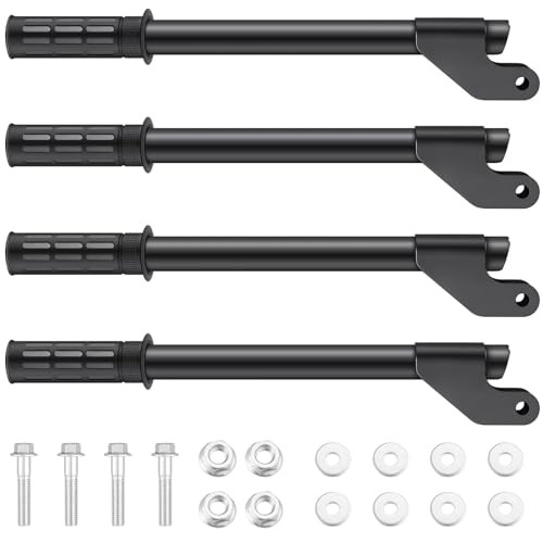 4 Pcs Generator Handle Kit, 15.8 Inch Folding Handles with Assembly Hardware,