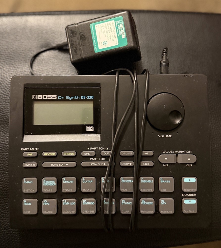 BOSS Dr. Synth DS-330 MIDI Controller W/ Cord Good Condition