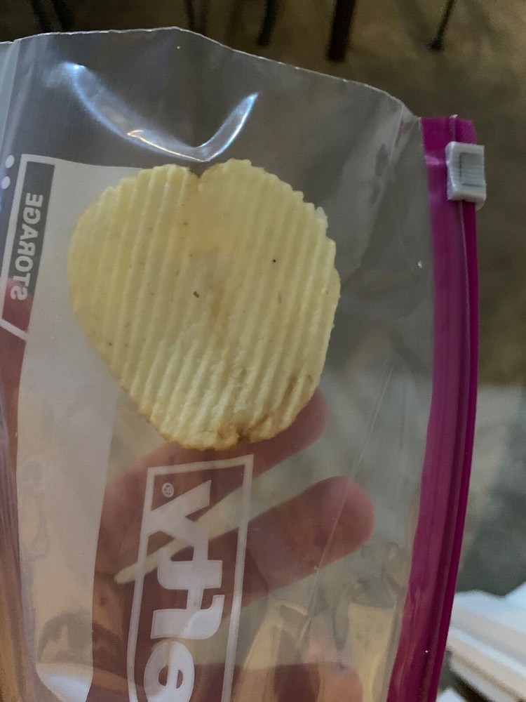 Heart shaped ruffle chip original 