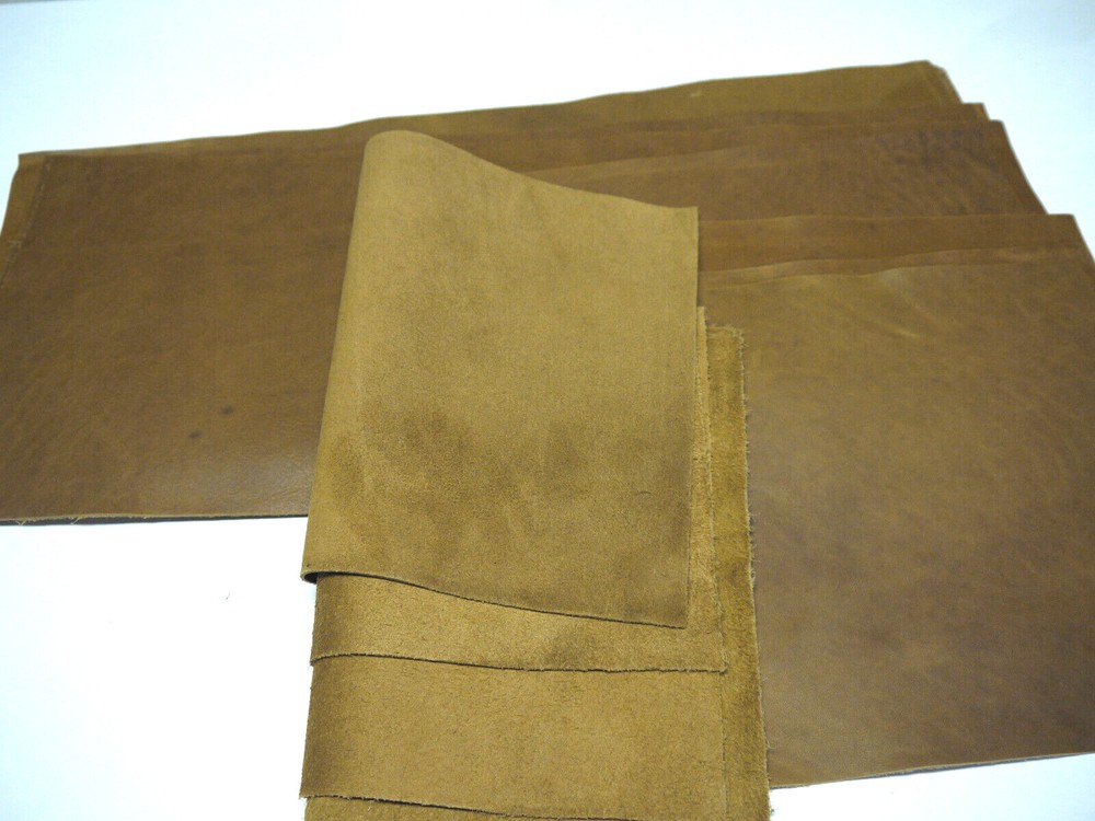 Leather panels 5 Pieces Saddle 10.25" x 24" first Quality.