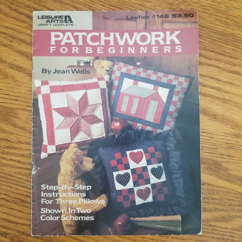 Quilting Booklets x3 Teach Yourself to Quilt Basic & Beginners Patchwork