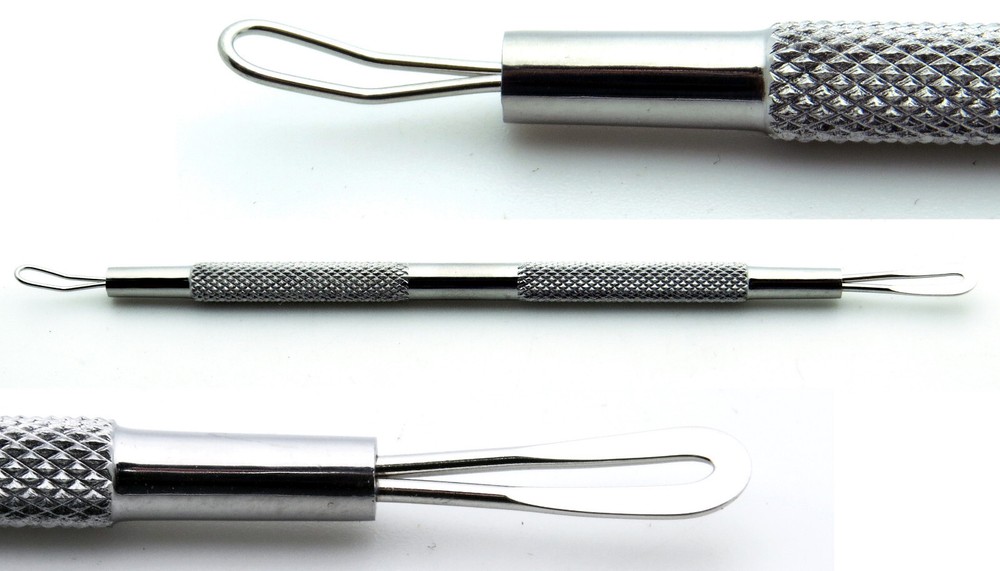 B7 Comedone Extractor Tool for Blackhead and Blemish Removal