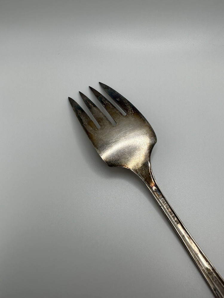 Vintage Wm Rogers Cold Meat Fork 8.5”