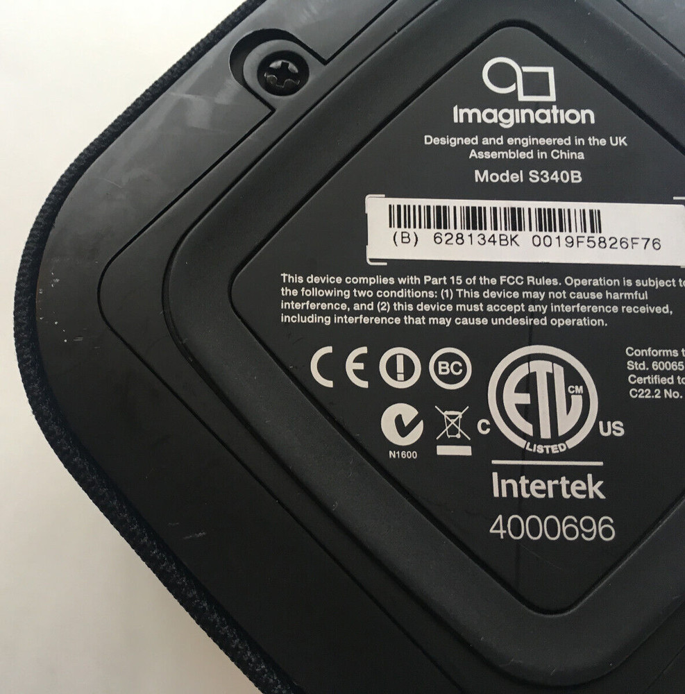Pure: Jongo S3 Wireless Bluetooth Speaker S340B (No Power Cord)