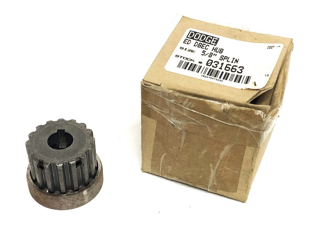 Dodge 5/8 Splined Hub 031663 NOS