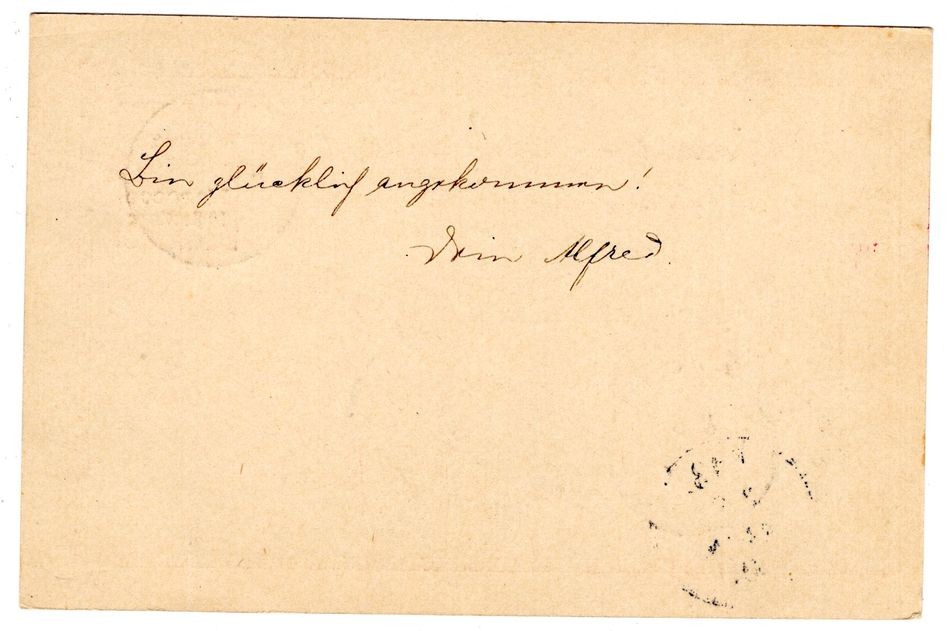 Morocco GA P6 From Mazagan Short Text Gest. (DA4779)
