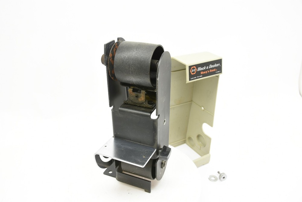 Black & Decker Sharp N' Sand 74-495 Drill Powered Belt Sander / Sharpener Works!