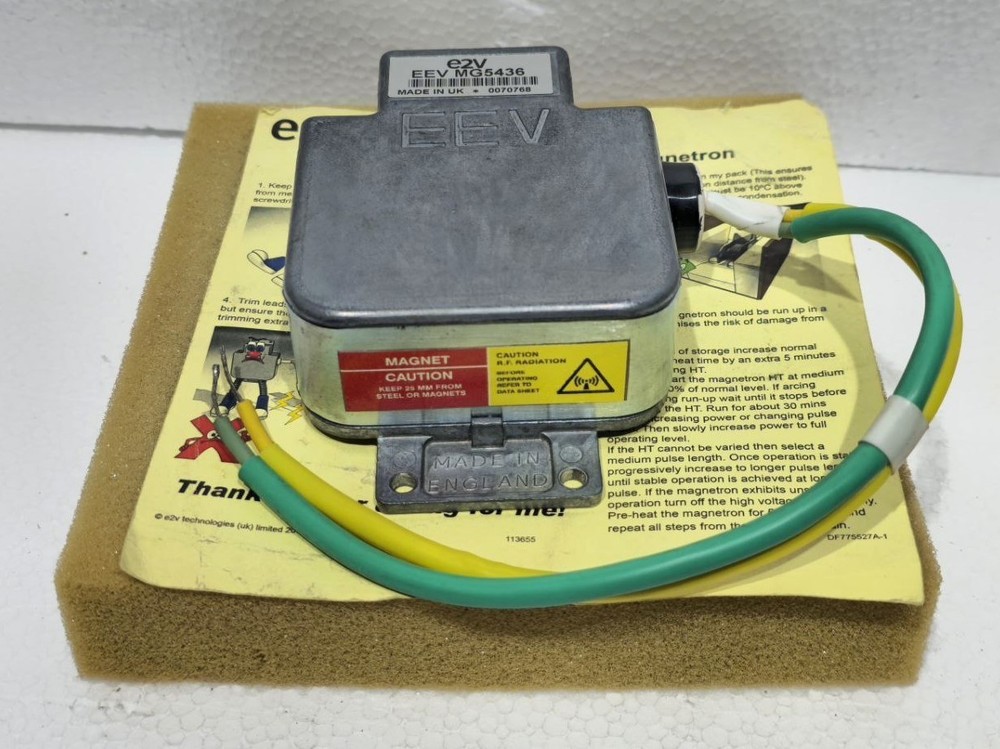 MAGNET E2V EEV MG5436 0070768 EEV MEGNATRON UK