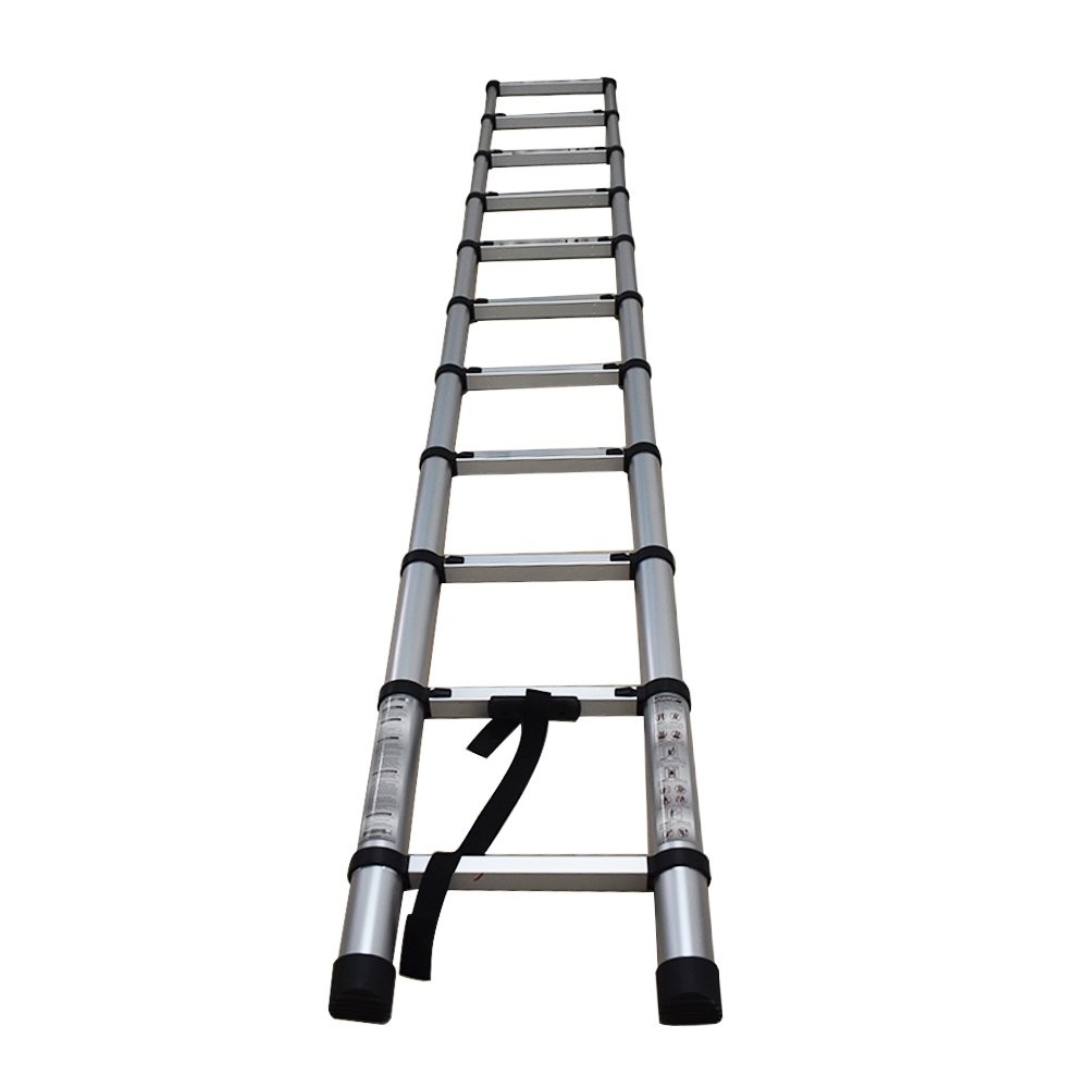 10.5FT Step Ladder Extension Telescoping Lightweight Portable Folding Telescopic