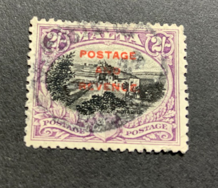 Malta 1928 2/-- catalogue £70  - Ref YL52 E