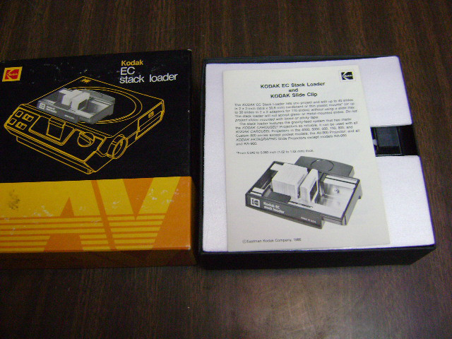 Kodak EC Stack Loader in Box w/Instructions-Excellent Cond.