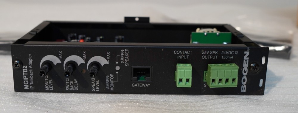 Bogen MCIPTB2 Multicom IP Talkback Module
