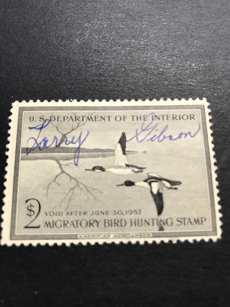 US Scott RW23 Used with Signature