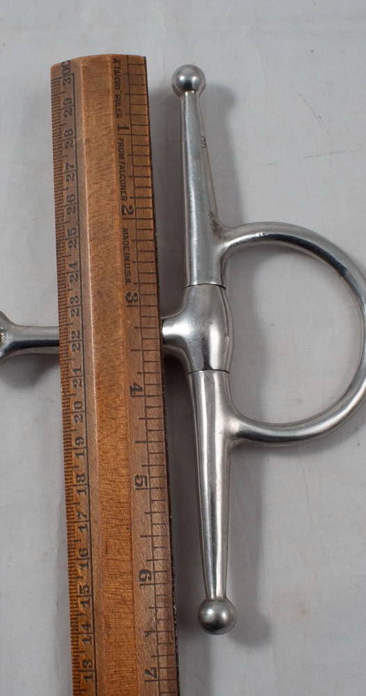 Full Cheek Snaffle Horse Bit Pre-owned Unbranded