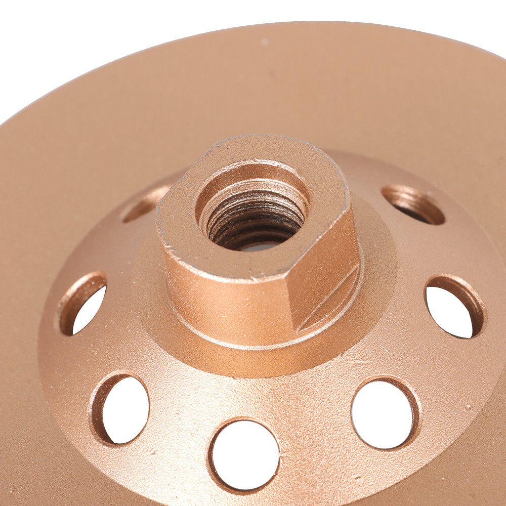 5 Inch Grinding Cup Wheels 18 Diamond Abrasive Segments 5/8" - 11 Threaded