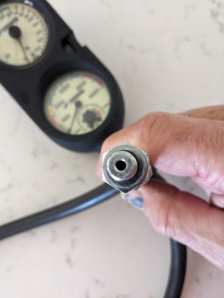 Sherwood Analog Console Compass Pressure & Depth Gauge