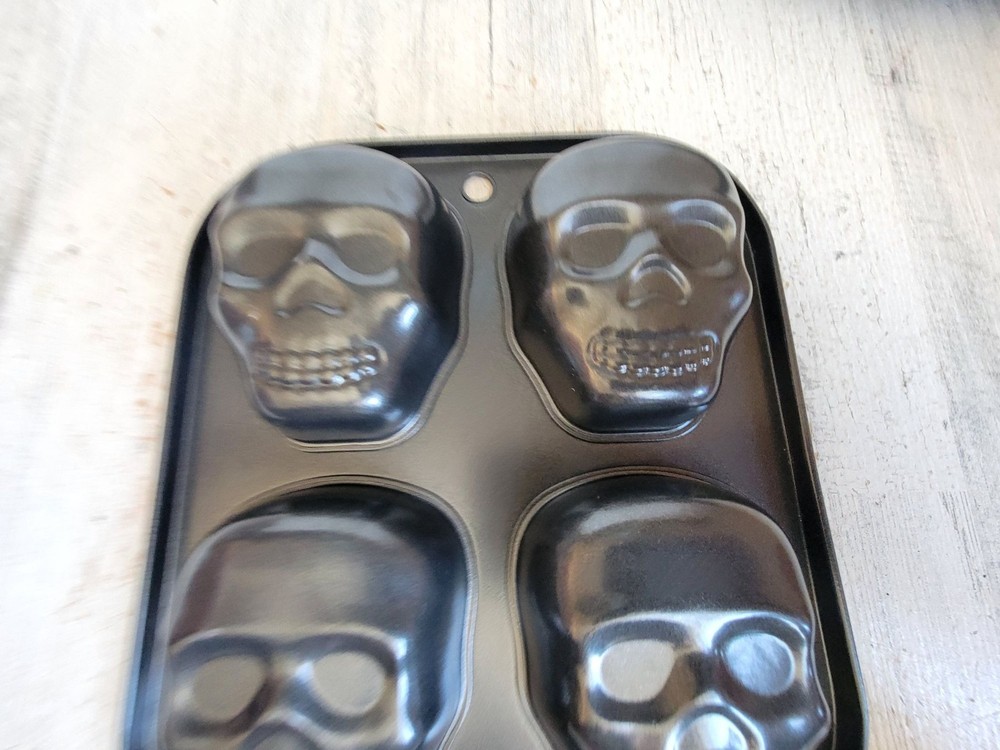 Baking mold pumpkin skull head kitchen accessory set home