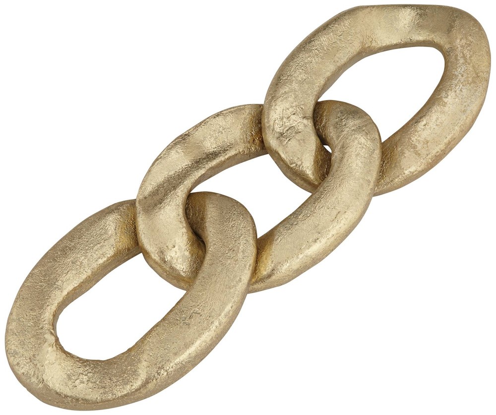 Eternity 12" Gold Finish Chain Decorative Accessory