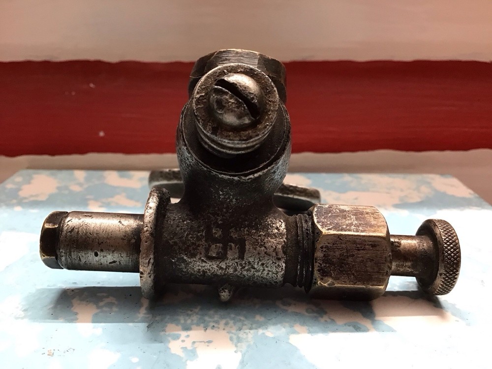 Vintage Early Brass German Valve