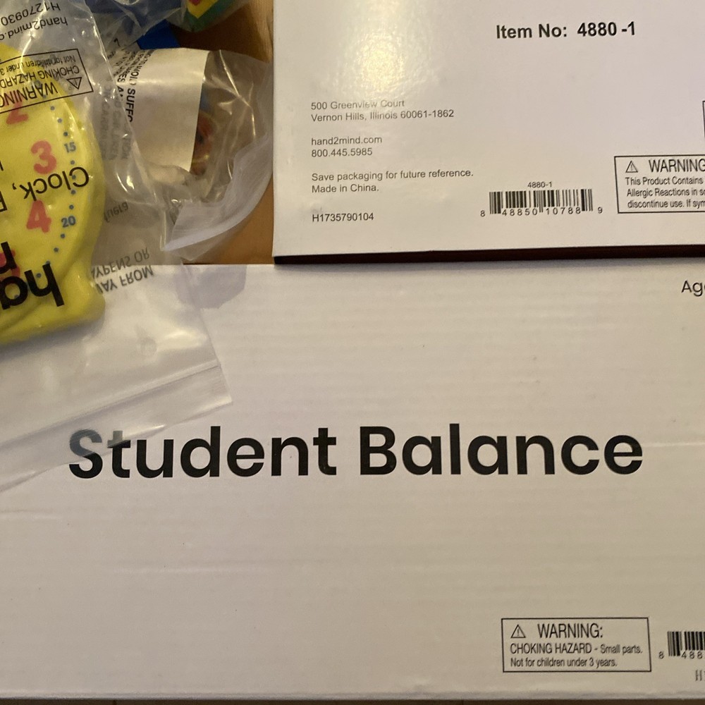 Saxon Home Study Math Kit Hand2mind Manipulatives Like New