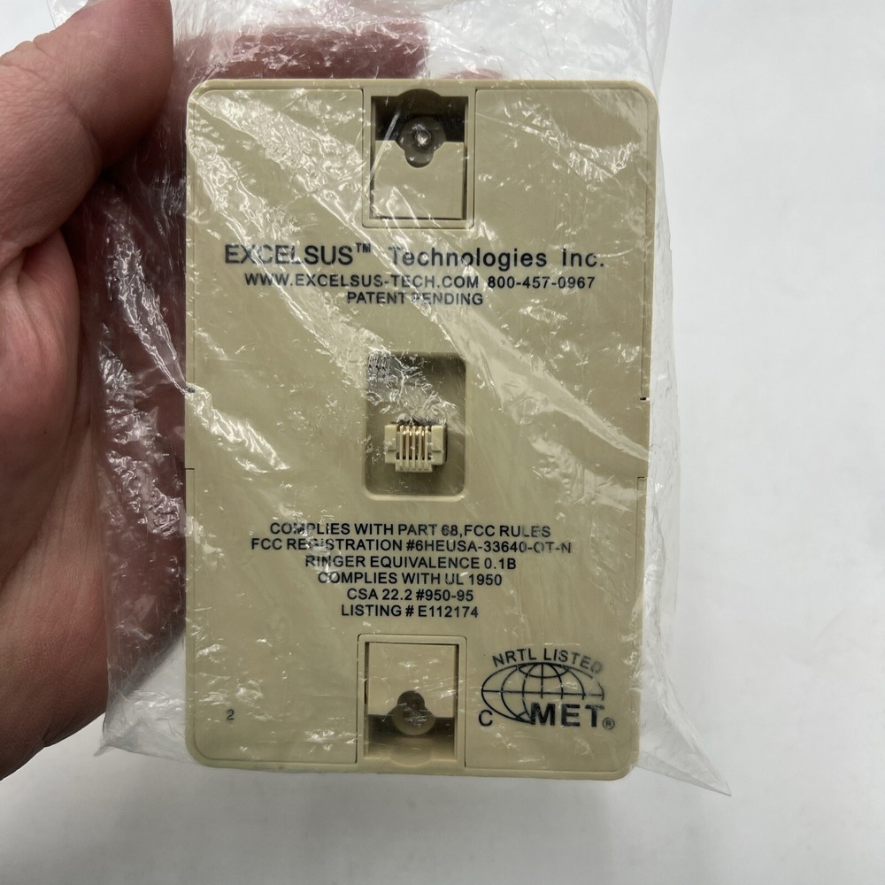 EXCELSUS TECHNOLOGIES Z-BLOCKER MODEL Z-200CW DSL FILTER - NEW SEALED