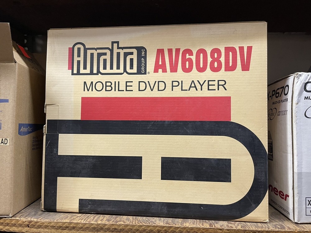 Anaba Group AV608DV Mobile DVD Player (New Old Stock)
