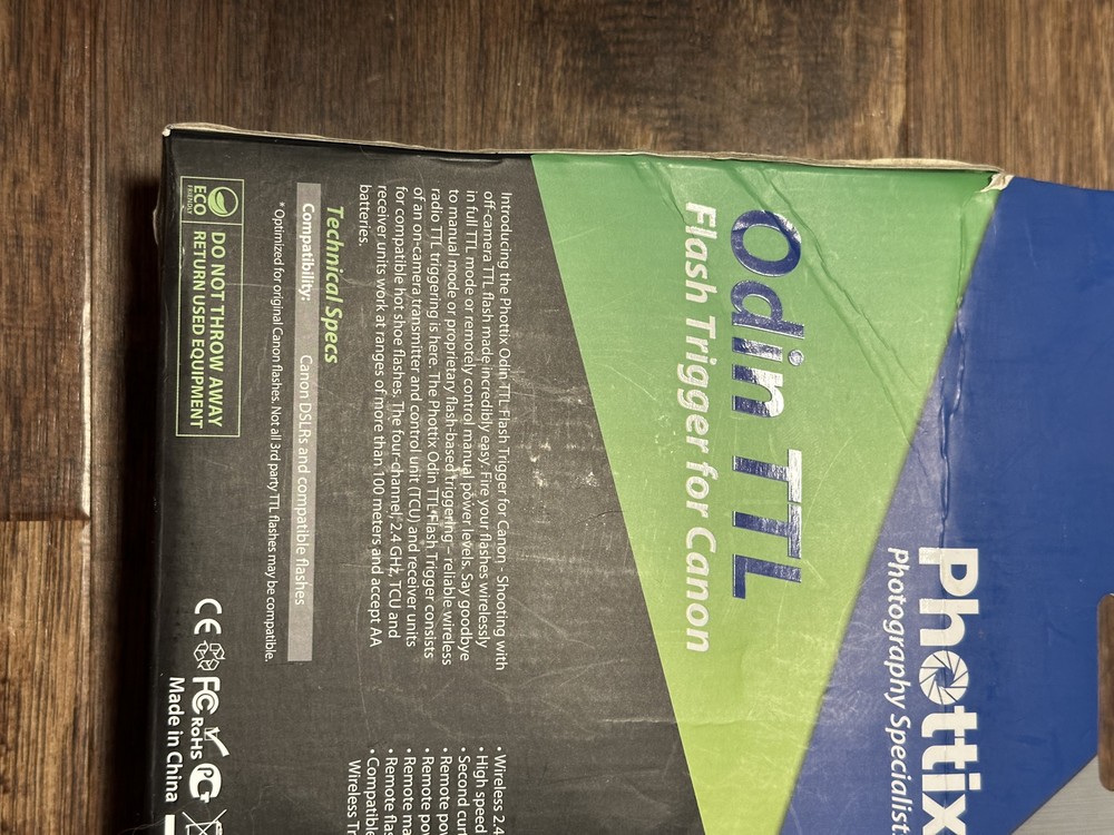 Odin TTL Flash Trigger for Canon Model 89050