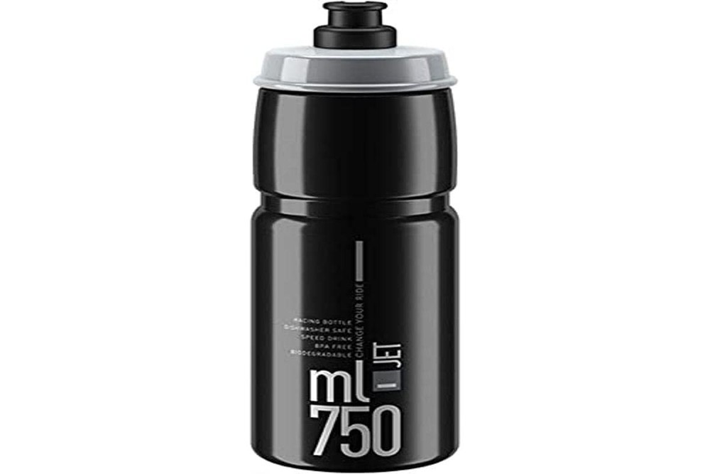 Elite Jet Biodegradable black grey logo 750 ml