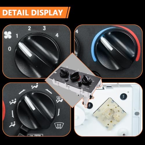 A/C Heater Climate Control Module and HVAC Control Panel Unit FIT Mack CH613