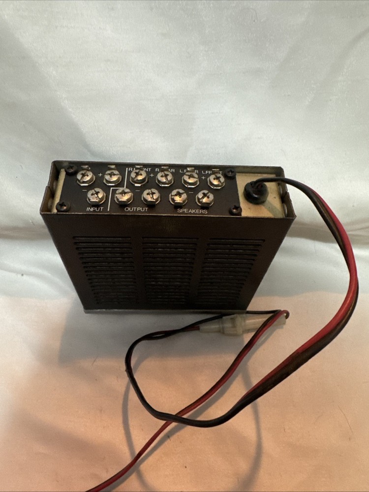 Sparkomatic GE-50 Compact Equalizer 40-watt Booster Untested.