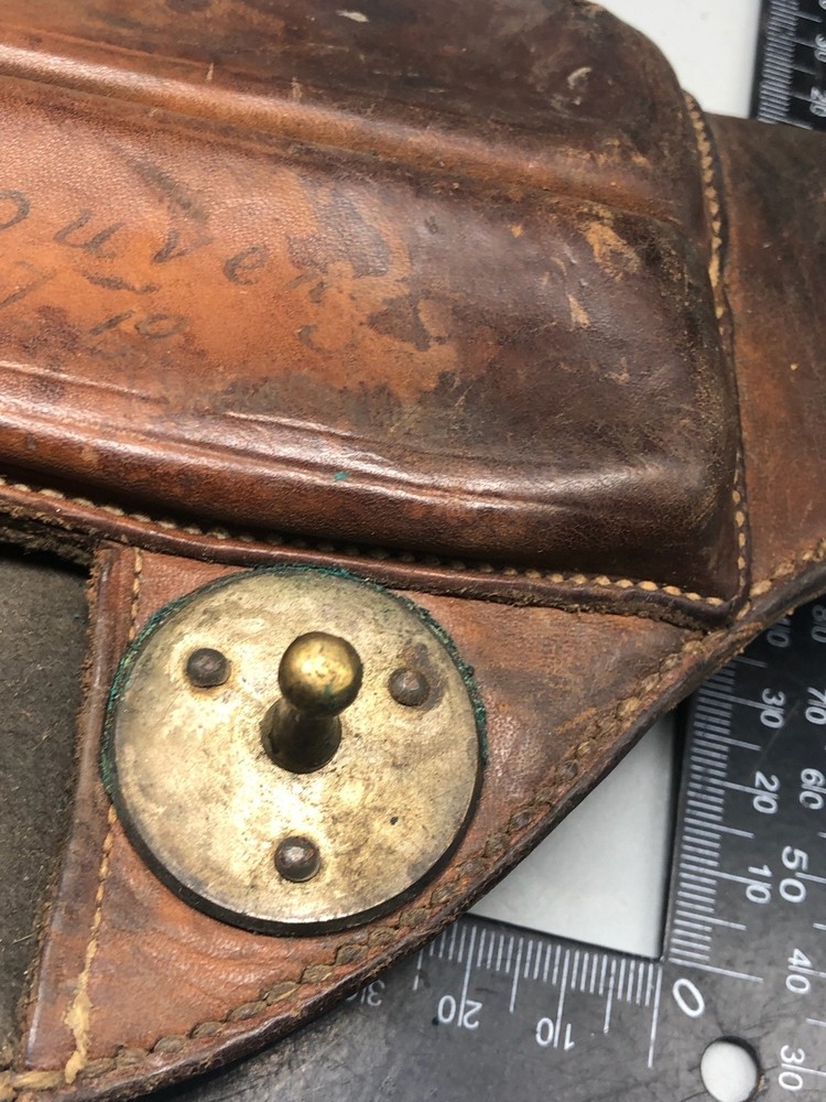 Original Swedish Officer's 1907 Pattern Leather Holster