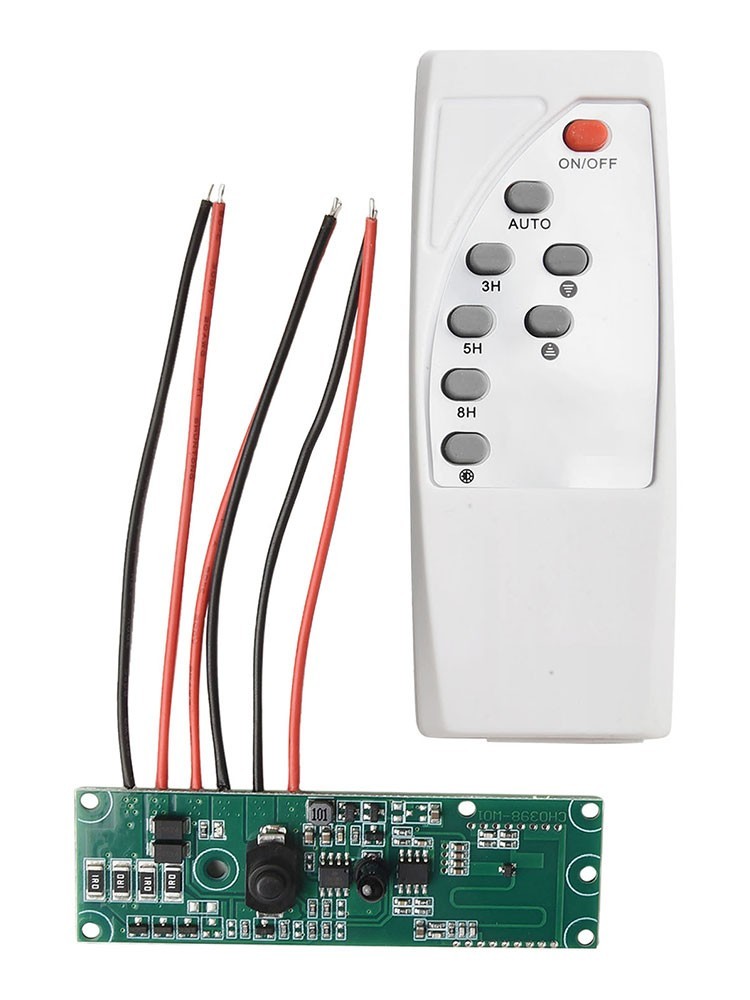 Wired and Wireless Compatible Solar Light Control Board with Motion Sensor