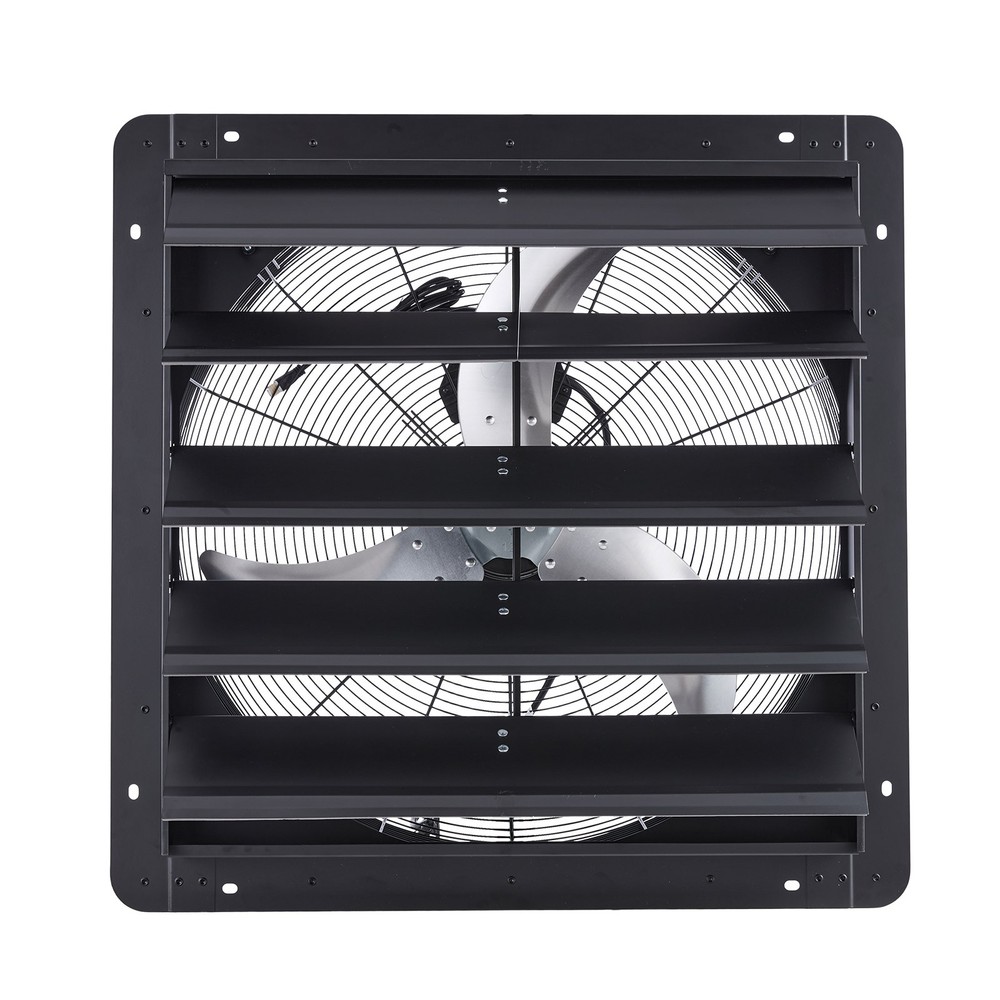 VEVOR 24 in Shutter Exhaust Fan with Speed Controller Wall Mount for Shed