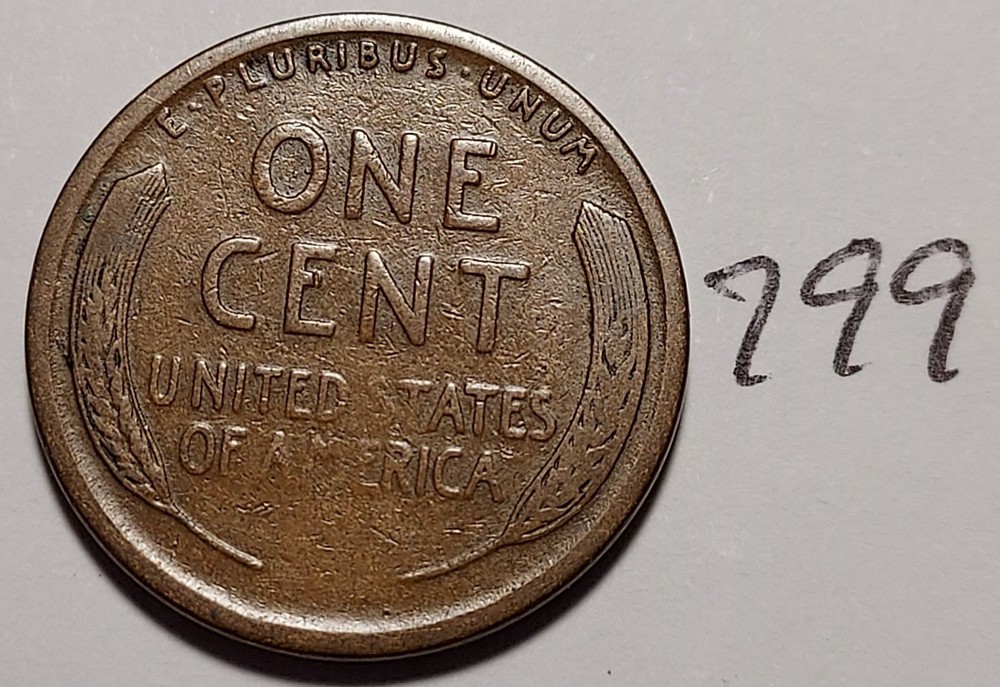 1921-S Lincoln Wheat Cent #799