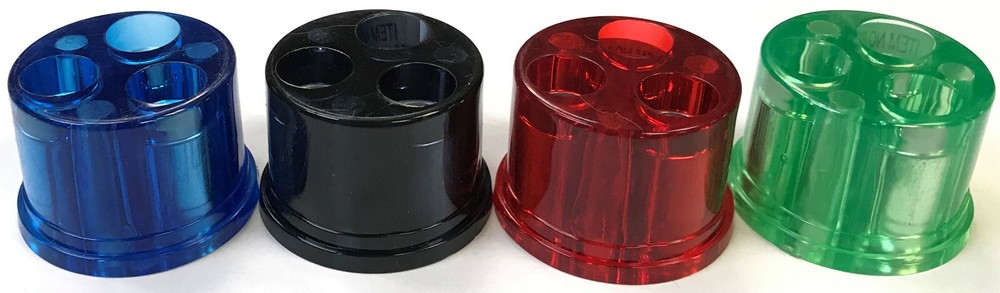 Eclipse Neon Plastic 3-Hole Cigarette Butt Snuffer, 2ct, Smoke Head Stop, Butt25